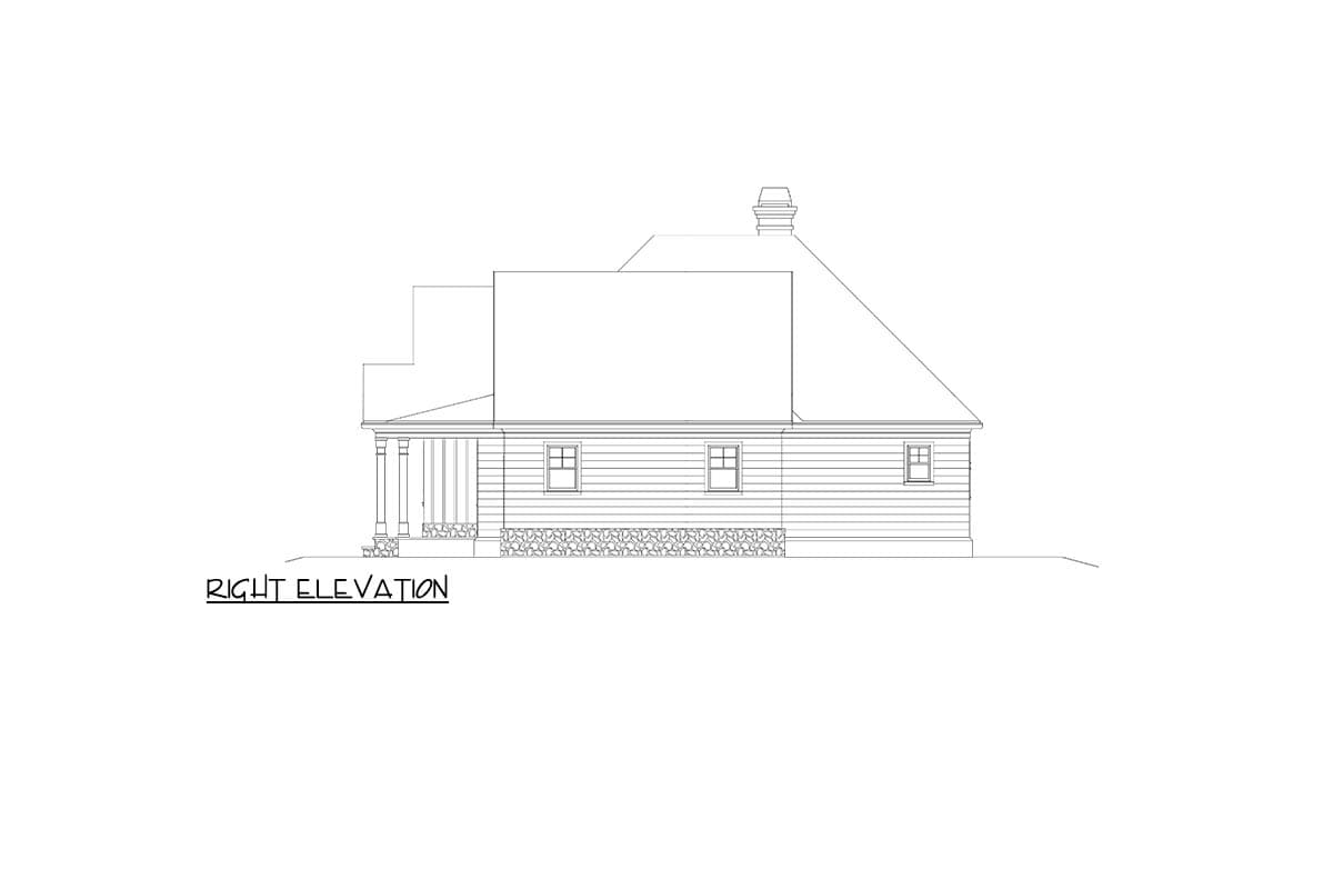 Plan 800003GDP: Luxurious Modern Farmhouse House Plan with Walkout Basement and Dual Porches - Image #7 - Farmhouse, Modern Farmhouse, New American