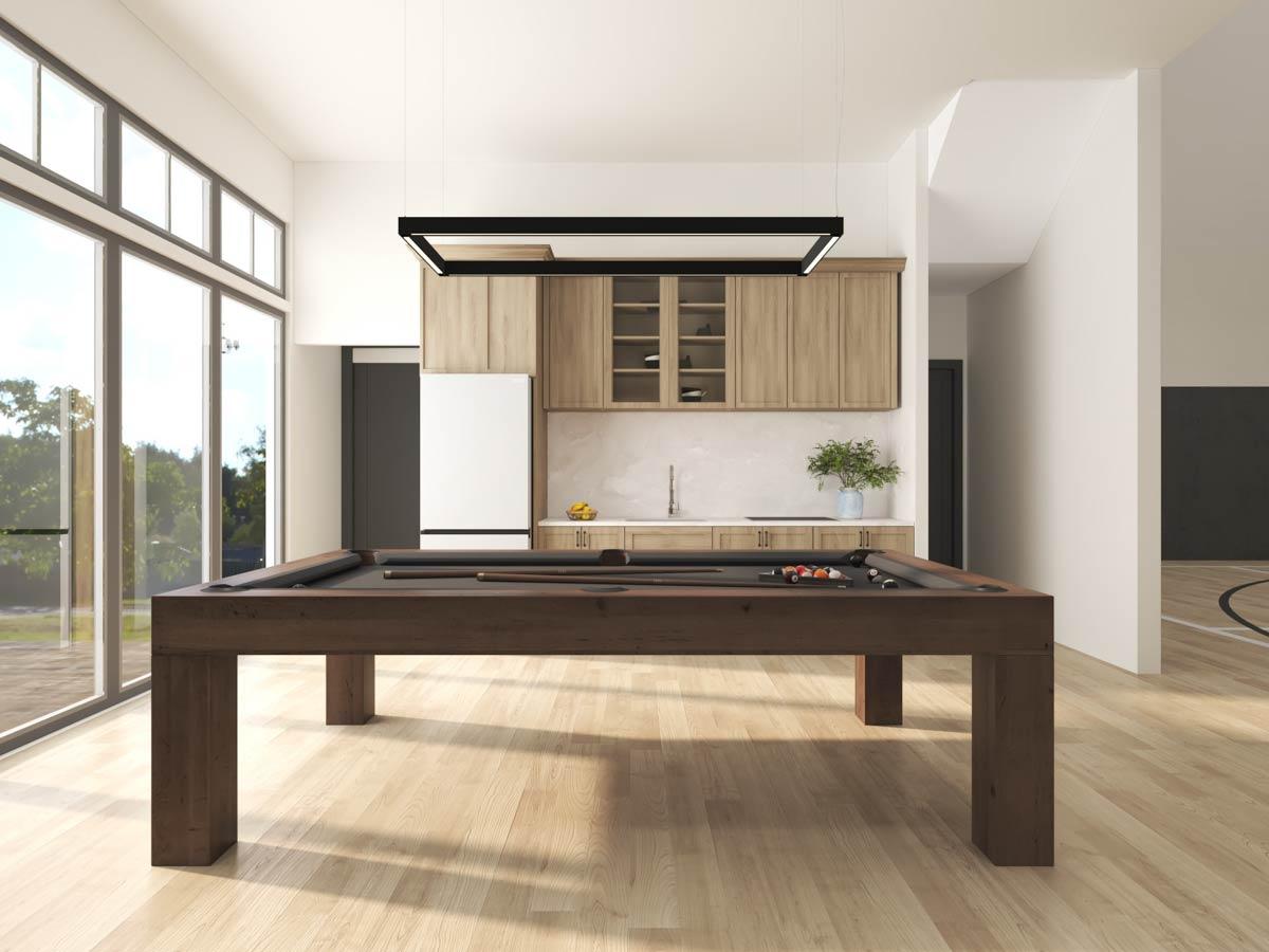 Plan 280248JWD: Modern Barndominium Plan with Indoor Sports Court and Vaulted Loft - Image #7 - Barndominium