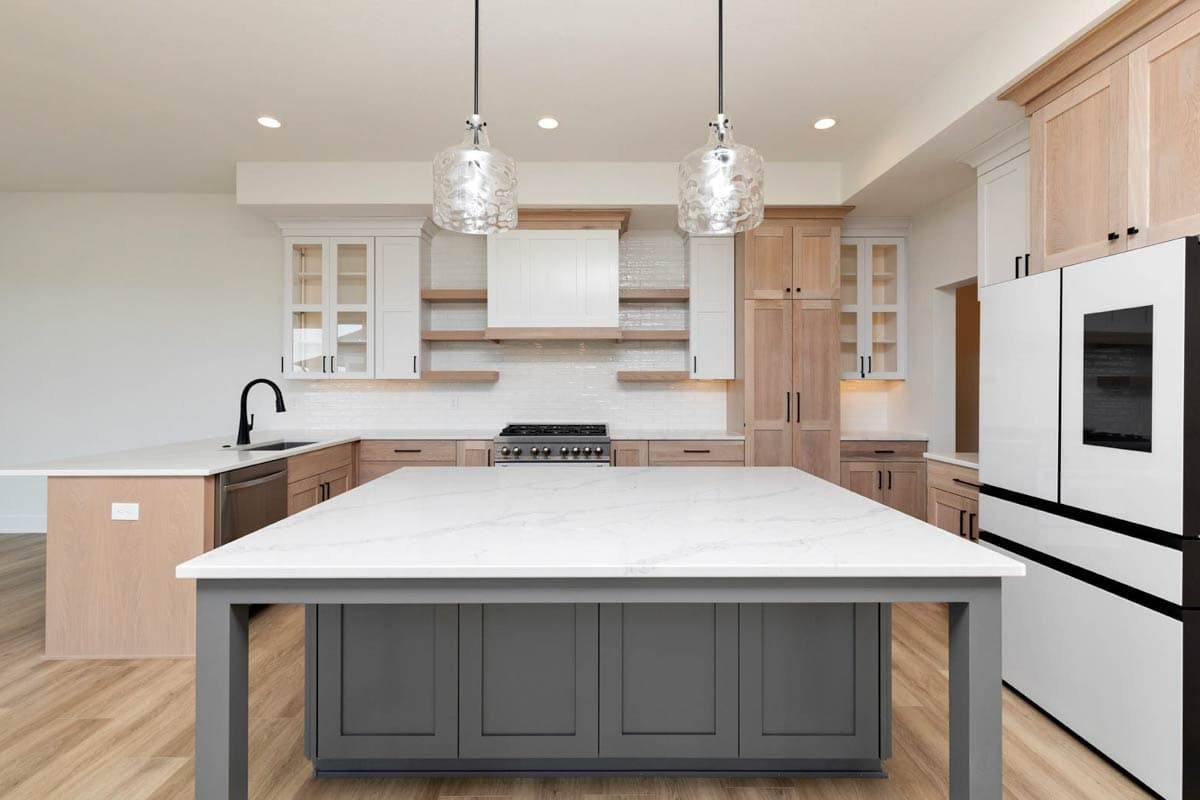 Plan 890145AH: Modern House Plan with Main Level Master, Two-Story Great Room, 3-Car Garage - Image #8 - Modern