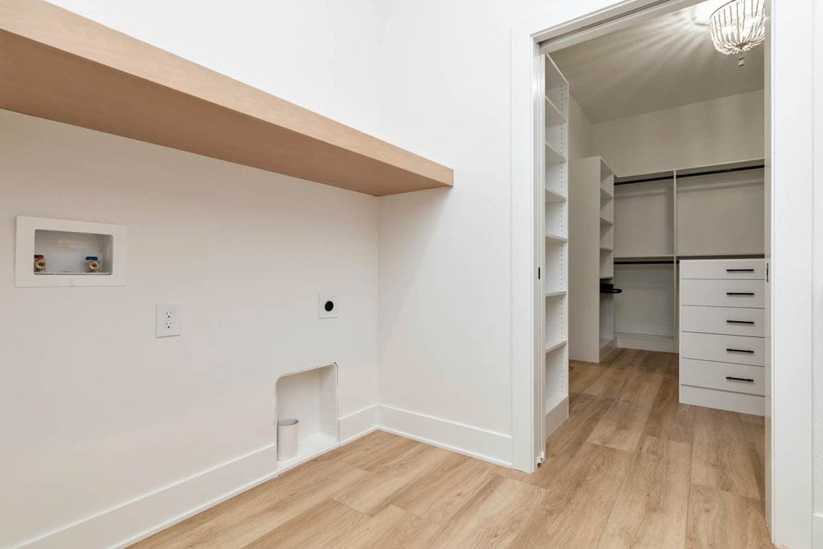 Plan 890145AH: Modern House Plan with Main Level Master, Two-Story Great Room, 3-Car Garage - Image #18 - Modern