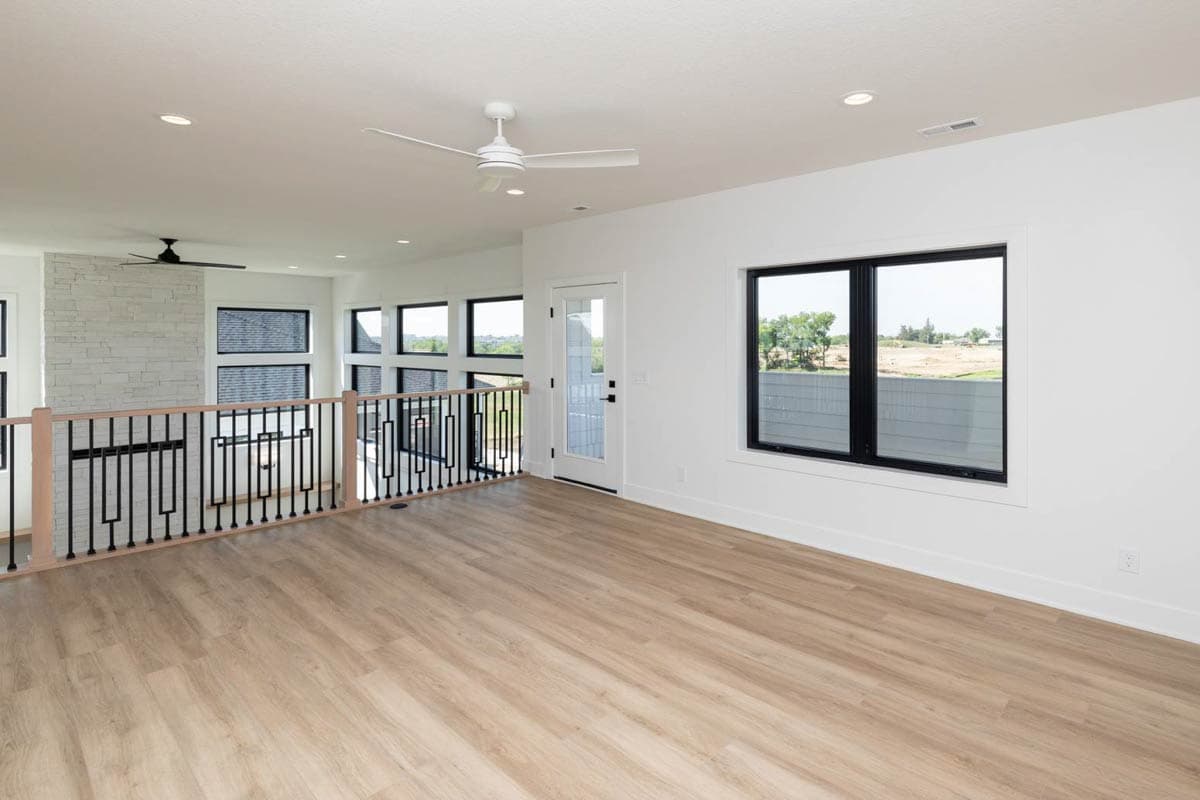 Plan 890145AH: Modern House Plan with Main Level Master, Two-Story Great Room, 3-Car Garage - Image #16 - Modern