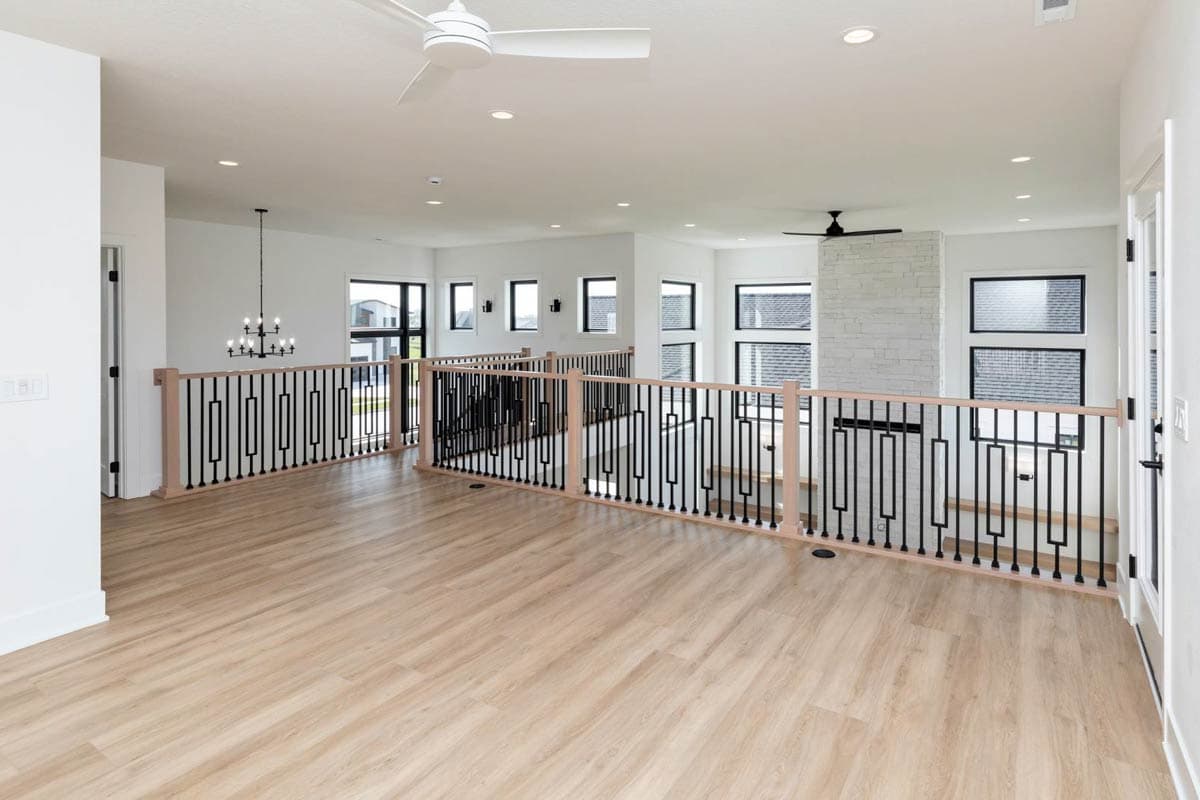 Plan 890145AH: Modern House Plan with Main Level Master, Two-Story Great Room, 3-Car Garage - Image #19 - Modern