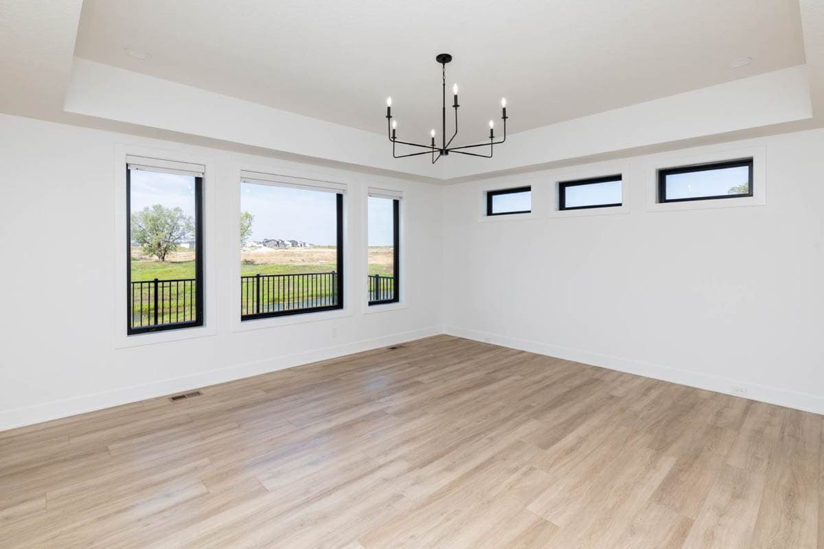 Plan 890145AH: Modern House Plan with Main Level Master, Two-Story Great Room, 3-Car Garage - Image #20 - Modern