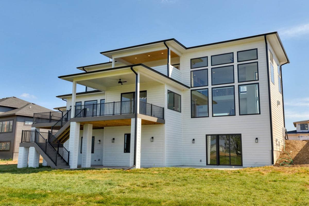 Plan 890145AH: Modern House Plan with Main Level Master, Two-Story Great Room, 3-Car Garage - Image #36 - Modern