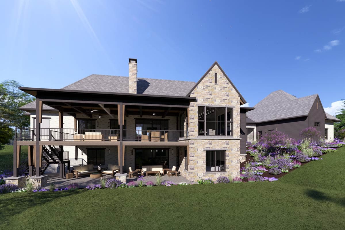 Plan 64554SC: Expansive 5-Bed European Plan with Entertainers Dream Walkout Lower Level - Image #8 - European, Northwest, Transitional