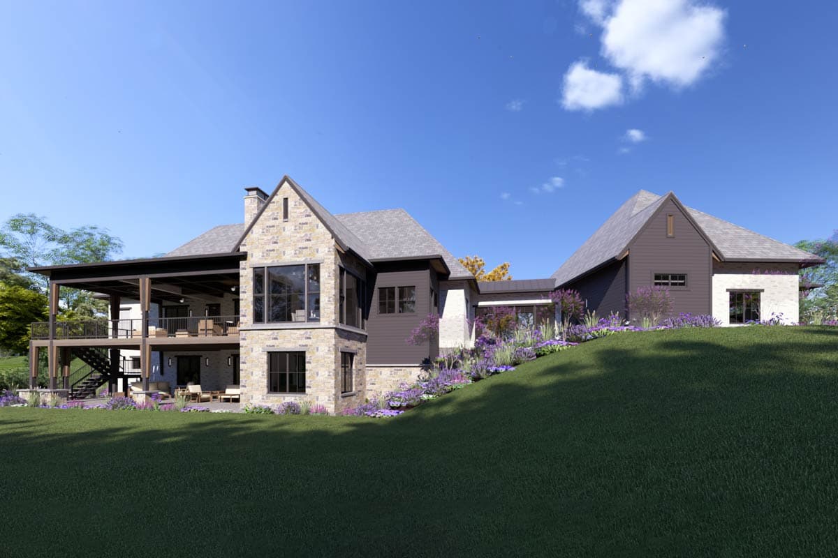 Plan 64554SC: Expansive 5-Bed European Plan with Entertainers Dream Walkout Lower Level - Image #9 - European, Northwest, Transitional