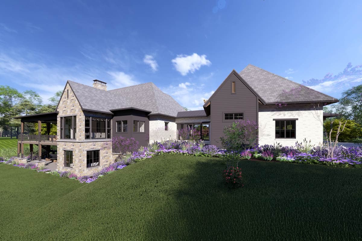 Plan 64554SC: Expansive 5-Bed European Plan with Entertainers Dream Walkout Lower Level - Image #10 - European, Northwest, Transitional