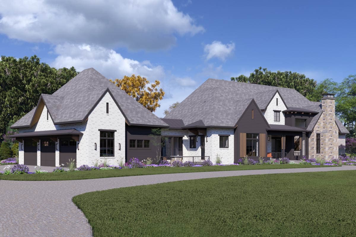 Plan 64554SC: Expansive 5-Bed European Plan with Entertainers Dream Walkout Lower Level - Image #12 - European, Northwest, Transitional