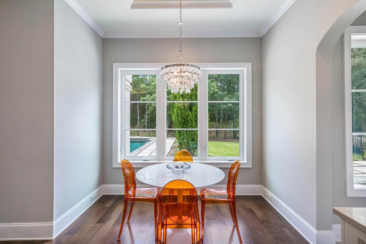 Plan 95316RW: Elegant Modern European House Plan with Outdoor Kitchen and First Floor Master - Image #22 - European