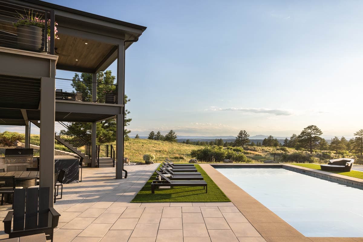 Plan 95318RW: Luxury Contemporary Mountain House Plan with 6-Car Garage and Walkout Lower Level - Image #8 - Contemporary, Mountain