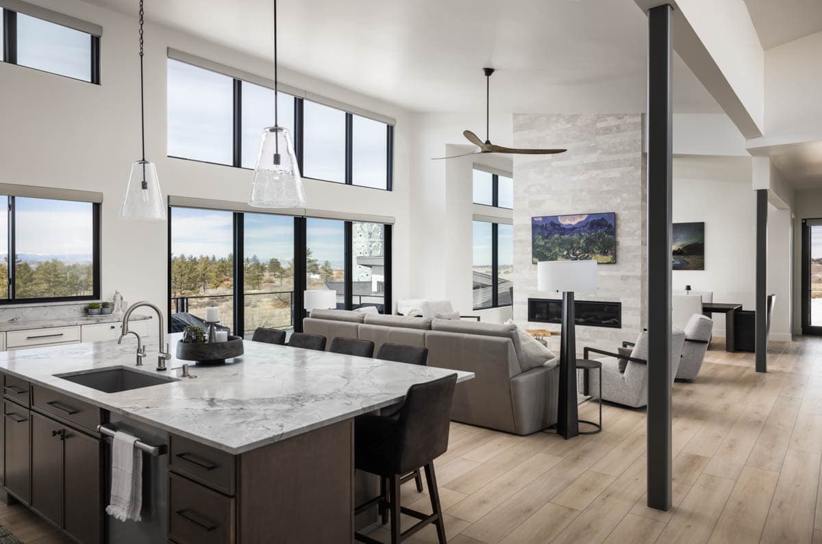 Plan 95318RW: Luxury Contemporary Mountain House Plan with 6-Car Garage and Walkout Lower Level - Image #17 - Contemporary, Mountain