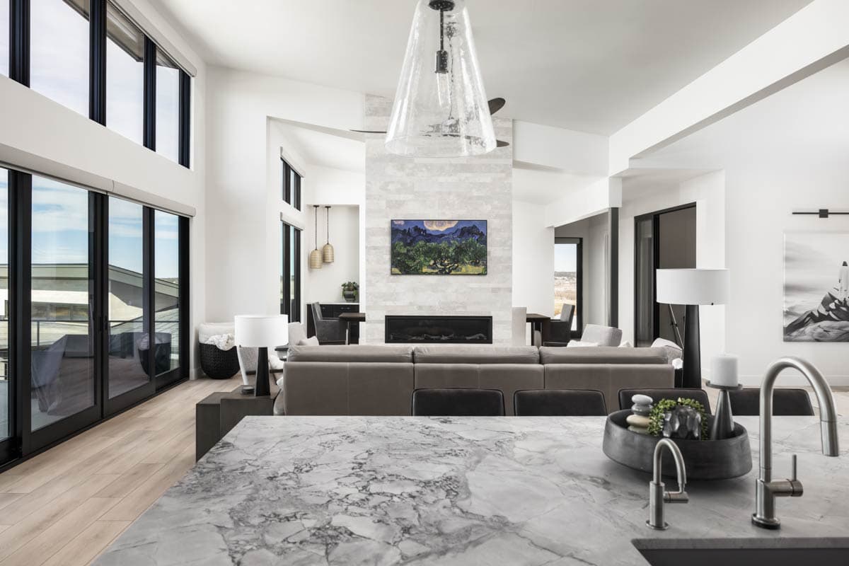 Plan 95318RW: Luxury Contemporary Mountain House Plan with 6-Car Garage and Walkout Lower Level - Image #20 - Contemporary, Mountain