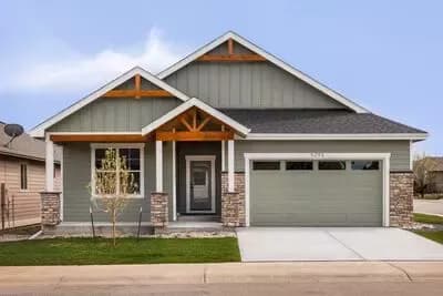 Ranch House with Family Room and Optional Finished Lower Level