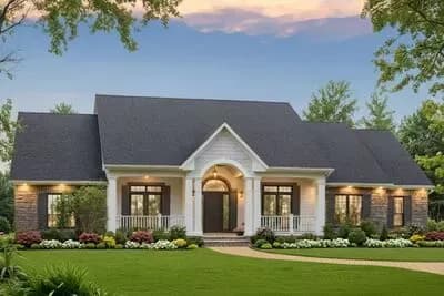 Colonial Retreat with Split Bedrooms and Bonus Room