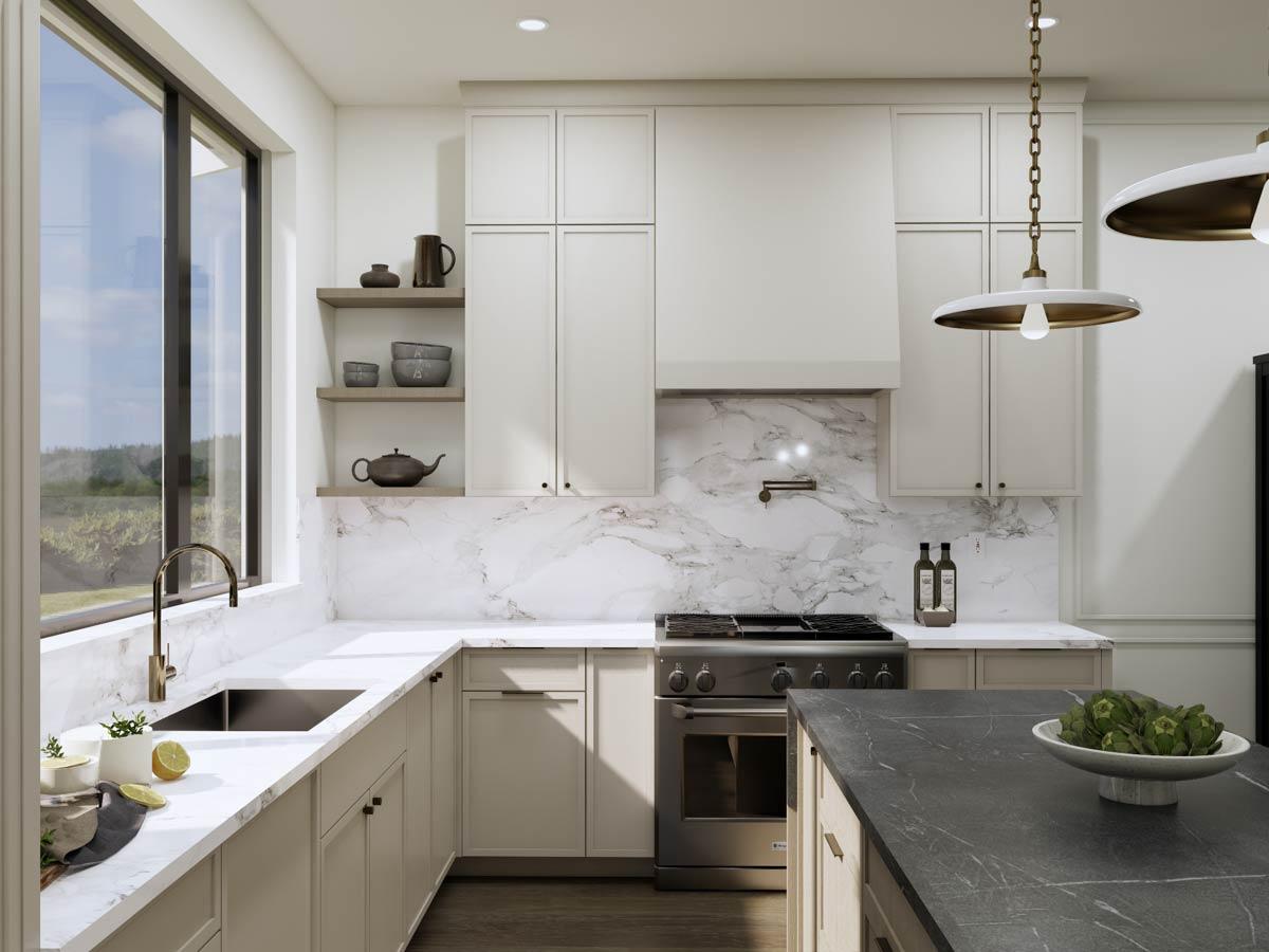 Plan 270120AF: Modern New American House Plan: 4-5 Beds Open Living and Office - Image #10 - New American