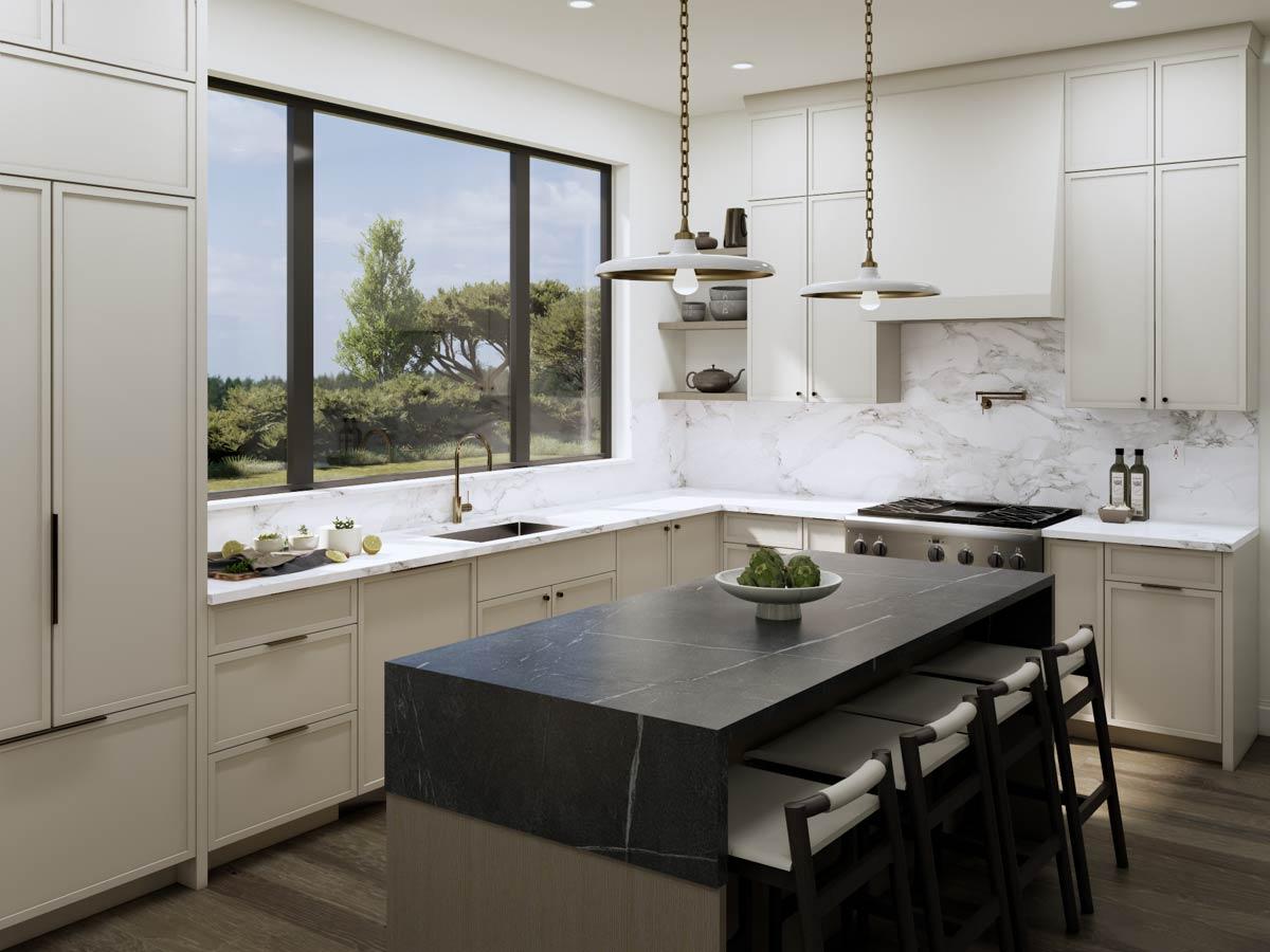 Plan 270120AF: Modern New American House Plan: 4-5 Beds Open Living and Office - Image #8 - New American