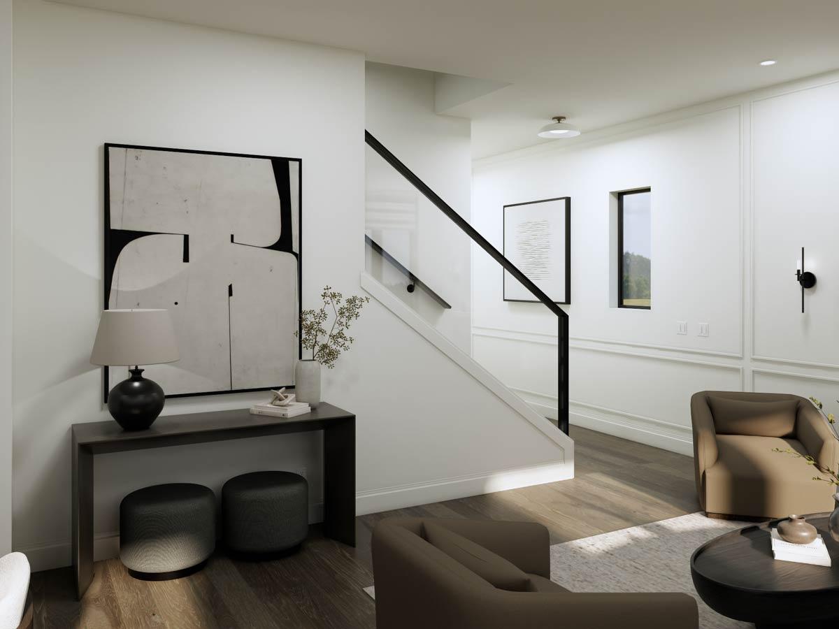 Plan 270120AF: Modern New American House Plan: 4-5 Beds Open Living and Office - Image #12 - New American