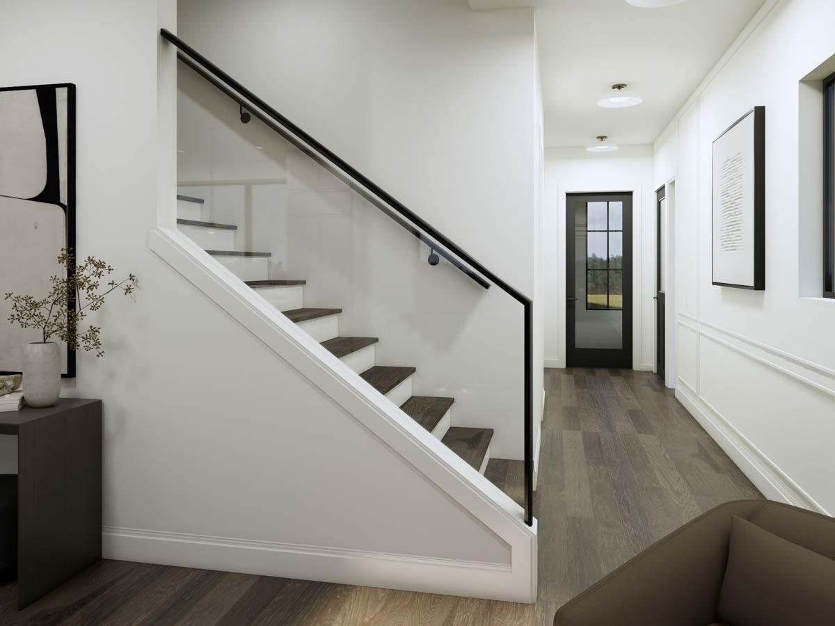 Plan 270120AF: Modern New American House Plan: 4-5 Beds Open Living and Office - Image #6 - New American