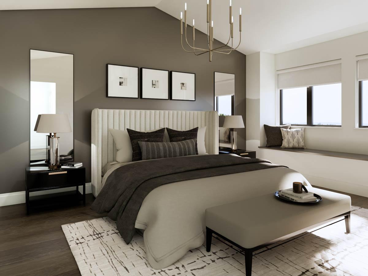 Plan 270120AF: Modern New American House Plan: 4-5 Beds Open Living and Office - Image #15 - New American