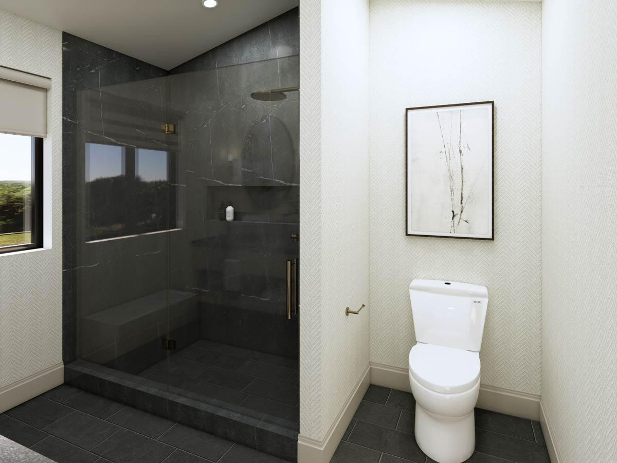 Plan 270120AF: Modern New American House Plan: 4-5 Beds Open Living and Office - Image #17 - New American