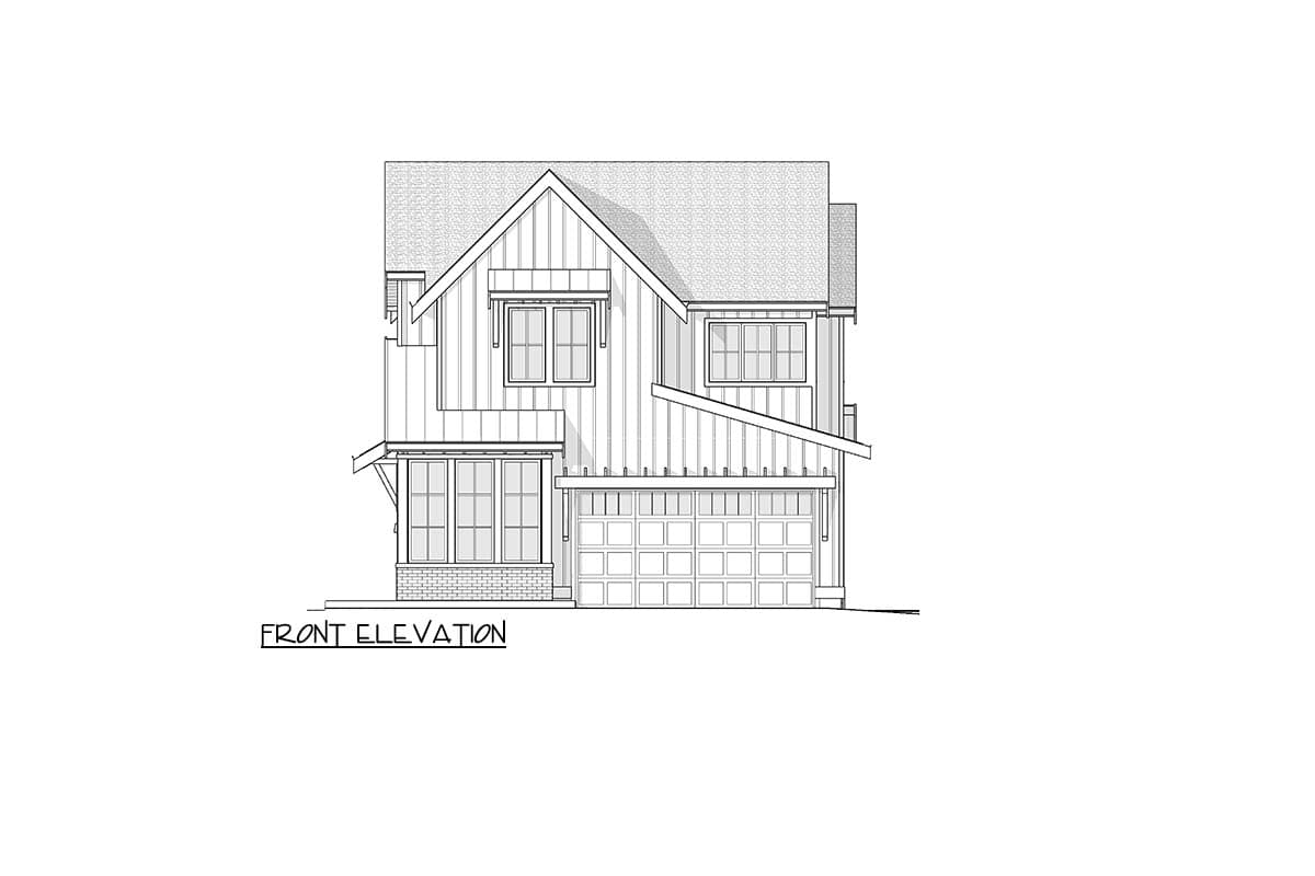 Plan 270120AF: Modern New American House Plan: 4-5 Beds Open Living and Office - Image #19 - New American