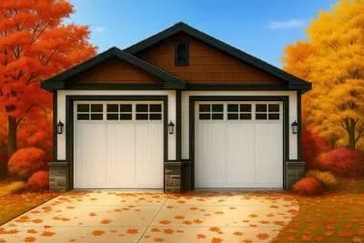 Spacious 4-Car Detached Craftsman Style Garage House Plan