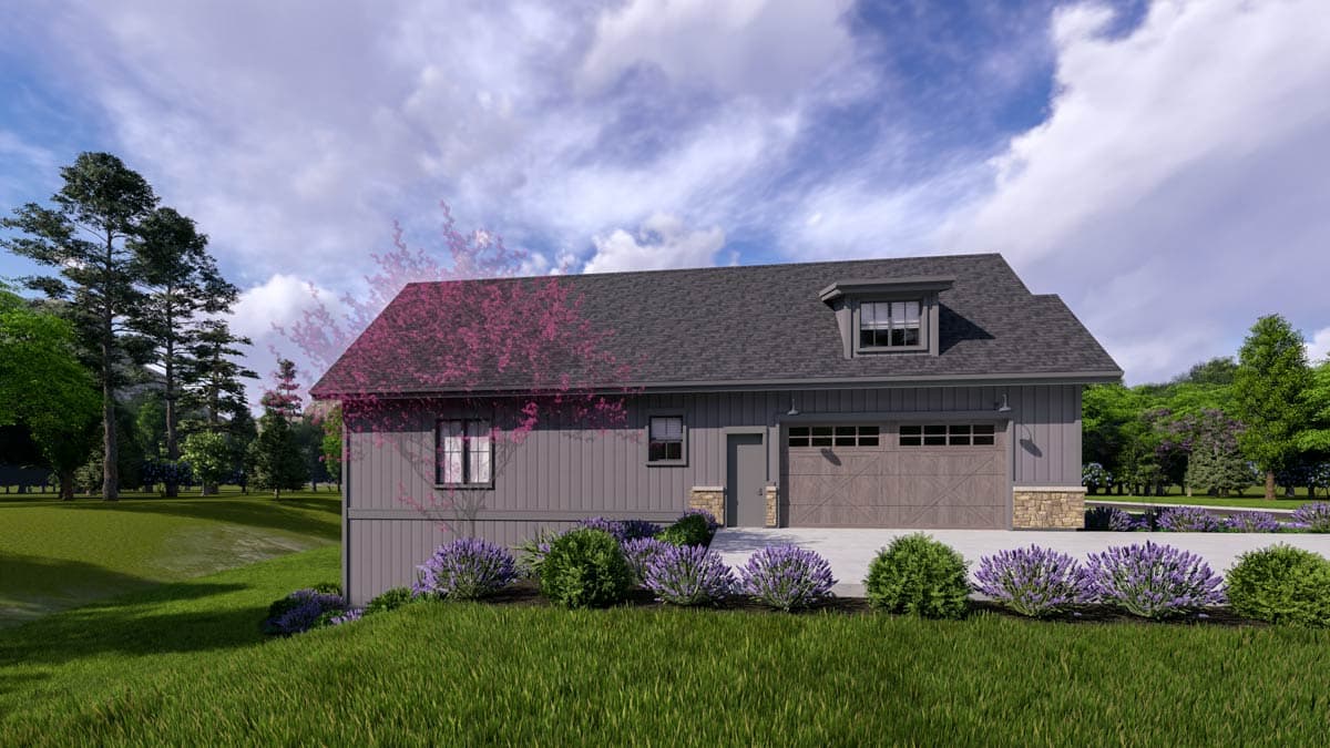 Plan 64559SC: Modern House Plan with Grand Porches, First-Floor Master, and Entertainment Lower Level - Image #11 - Modern, Mountain, Ranch