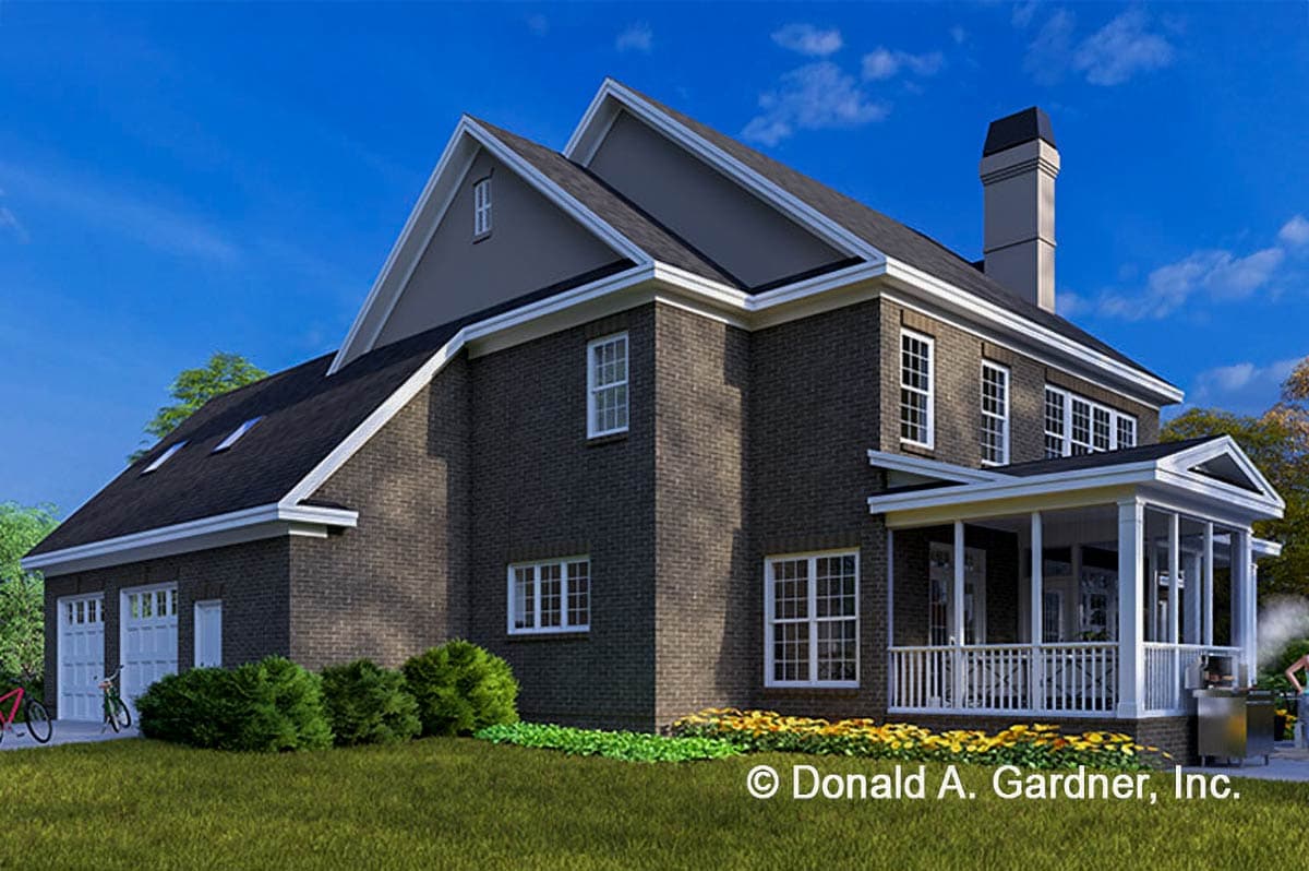 Plan 444439GDN: Colonial Craftsman House Plan with Master on Main and Two-Story Great Room - Image #5 - Colonial, Craftsman