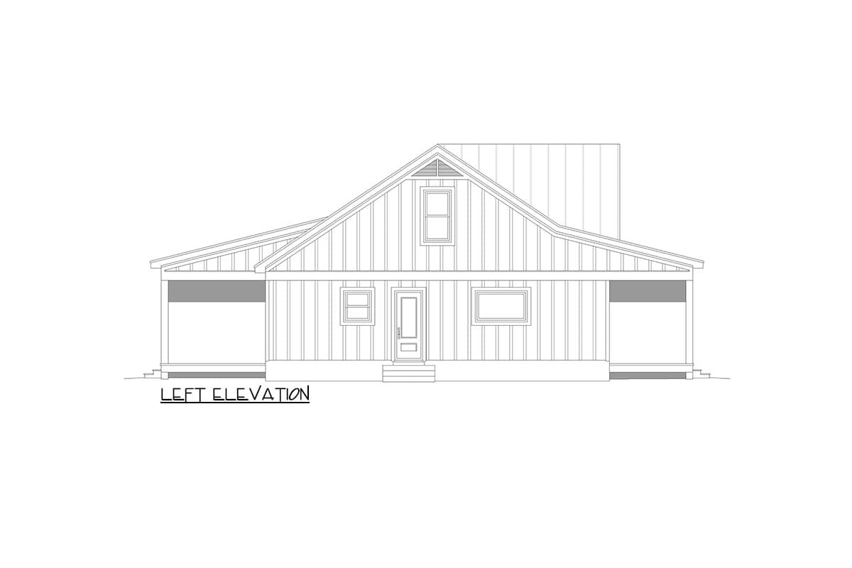 Plan 680619VR: Inviting New American Ranch House Plan with Split Beds and Outdoor Kitchen - Image #5 - Country, New American, Ranch