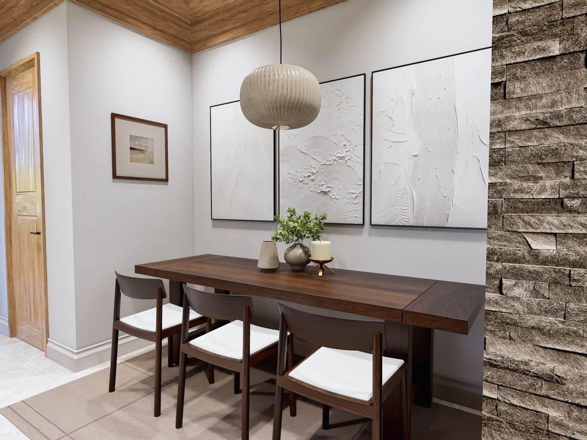 Plan 25934GE: Stylish Contemporary Duplex House Plan with Private Balconies and Home Offices - Image #22 - Contemporary, Modern, Northwest