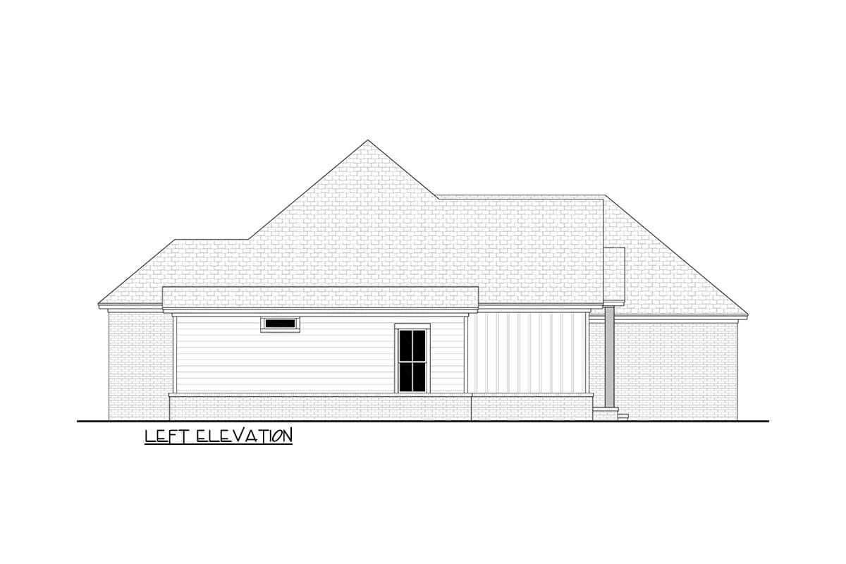 Plan 52018HZ: New American 4 Bed House Plan with Split Suites and Butler Pantry - Image #40 - Craftsman, New American, Ranch, Traditional