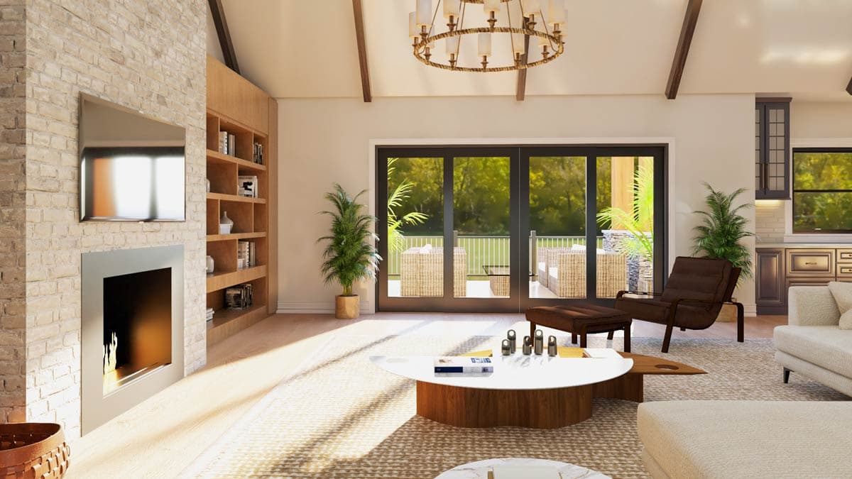 Plan 135394GRA: New American House Plan with Split Bedrooms and 3-Car Garage - Image #15 - Modern Farmhouse, New American, Ranch