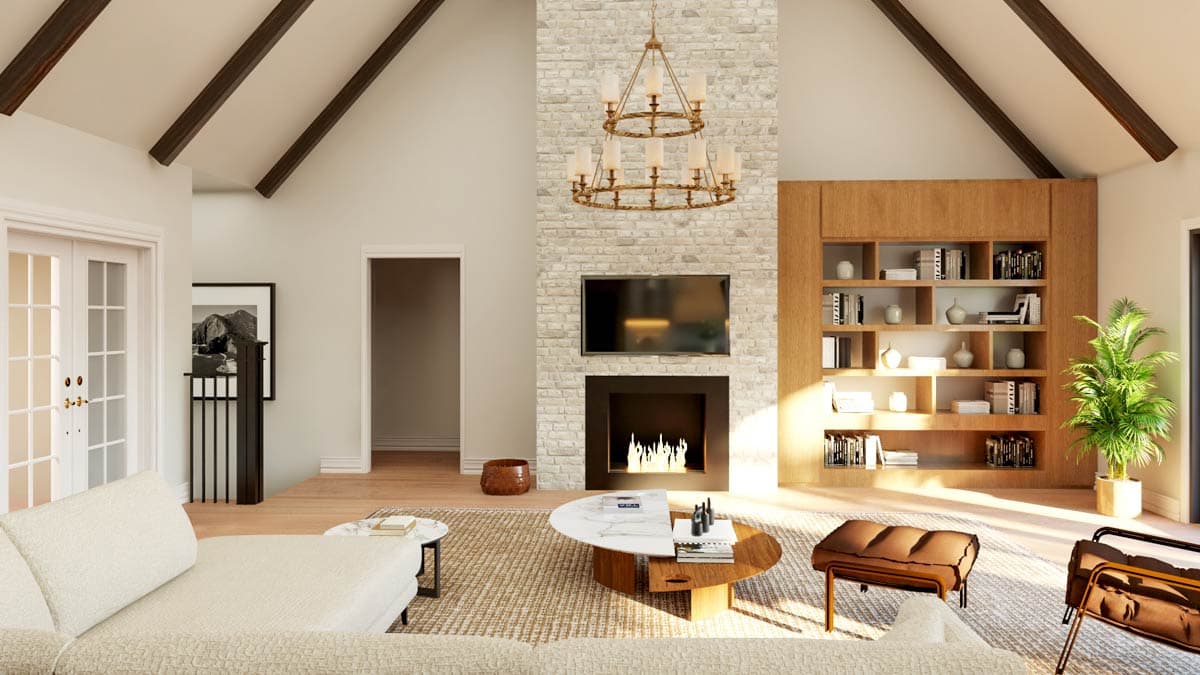 Plan 135394GRA: New American House Plan with Split Bedrooms and 3-Car Garage - Image #18 - Modern Farmhouse, New American, Ranch