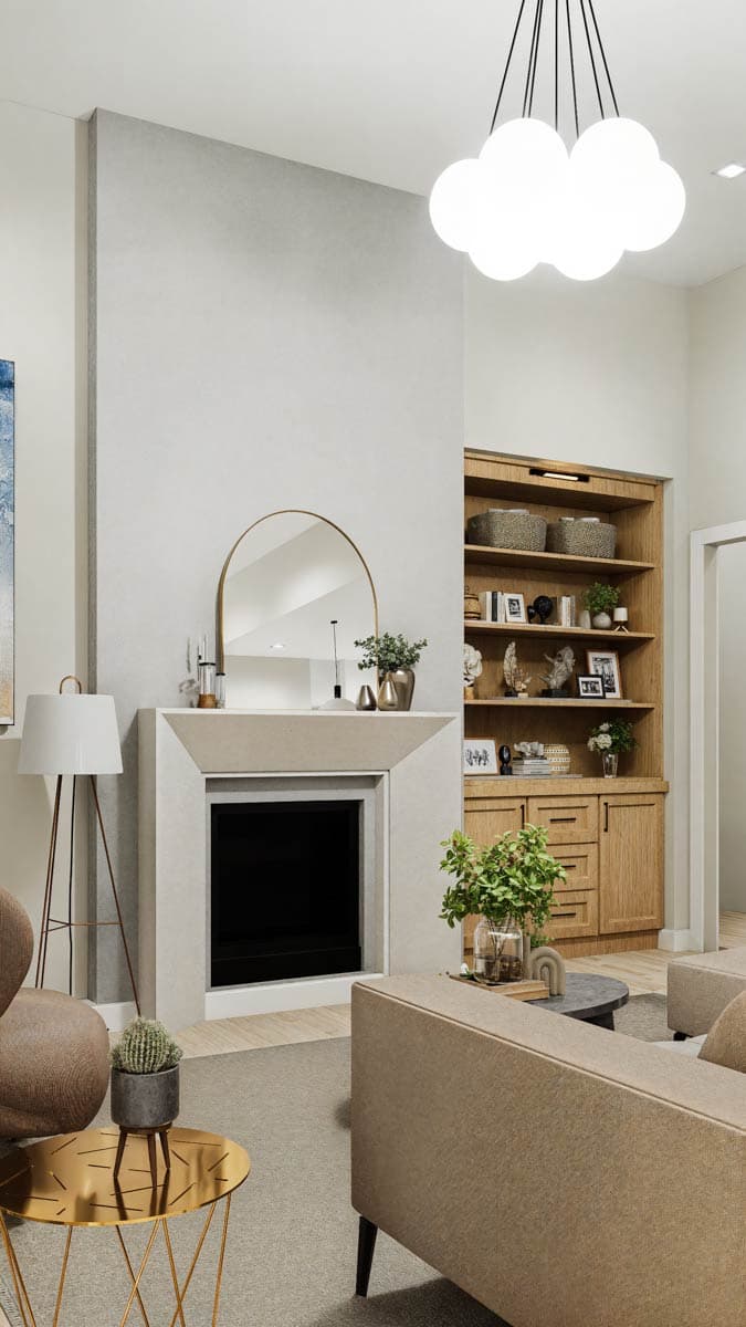 Plan 25935GE: Inviting New American Ranch House Plan with Split Bedrooms and Covered Porches - Image #10 - Country, Mountain, New American, Ranch