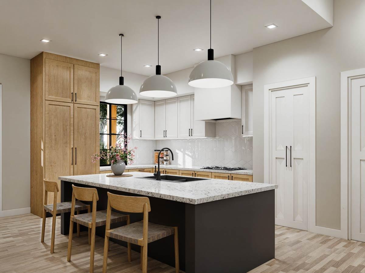 Plan 25935GE: Inviting New American Ranch House Plan with Split Bedrooms and Covered Porches - Image #11 - Country, Mountain, New American, Ranch