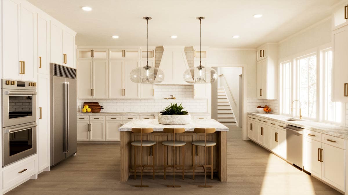 Plan 820009WSF: Modern Farmhouse House Plan with Wrap-Around Porch and Main-Level Primary Suite - Image #8 - Farmhouse, Modern Farmhouse, New American