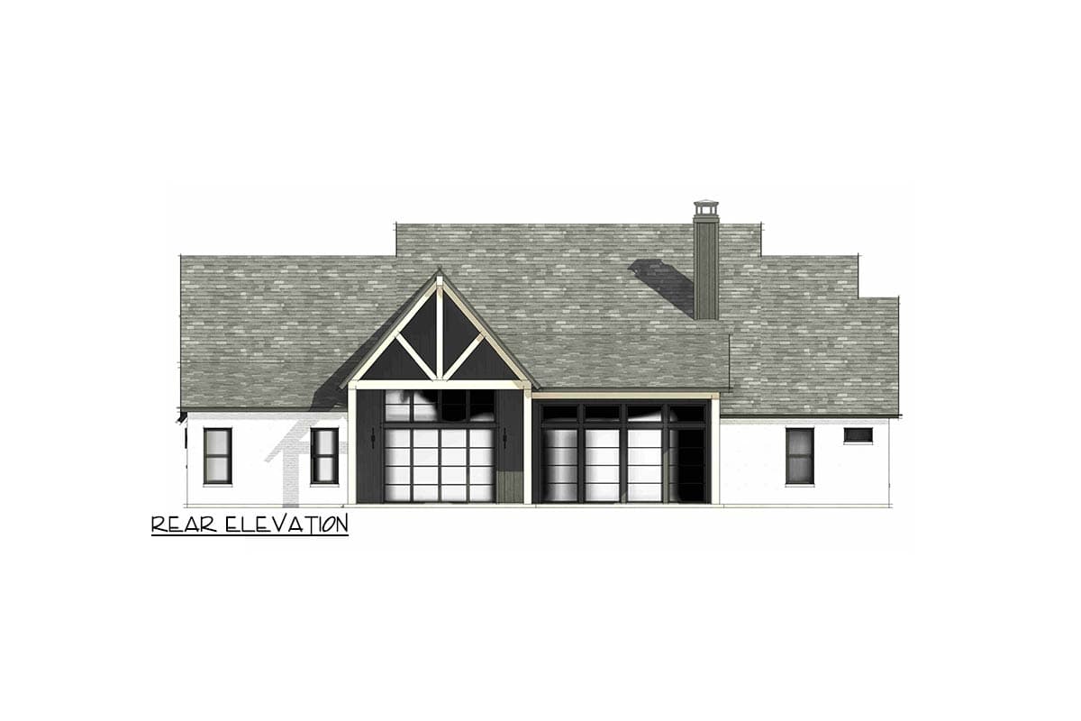 Plan 818181JSS: Transitional 4 Bed House Plan with Split Layout and Bonus Room - Image #7 - Transitional