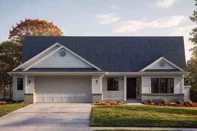 3-Bedroom Craftsman Ranch House Plan - Universal Design for Accessibility 