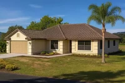Southwest Ranch House Plan with 3 Beds and Screened Porch