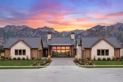Luxurious Hill Country House Plan with 4 Beds and Expansive Outdoor Living