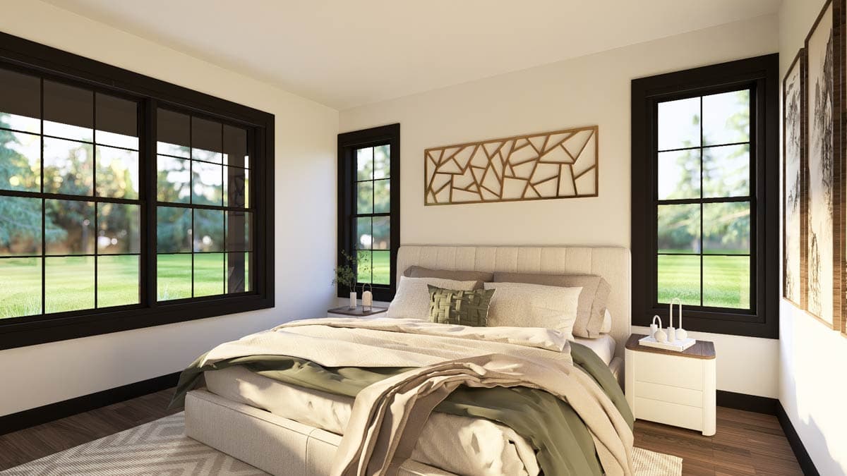 Plan 135398GRA: Barndominium House Plan: Master Down, Two-Story Great Room - Image #13 - Barndominium, Country, Modern Farmhouse