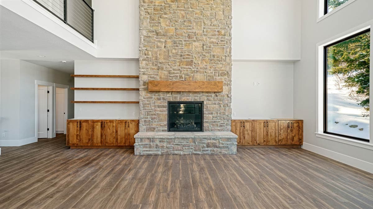 Plan 849052PGE: Expansive 5-Bedroom Mountain House Plan with Elevator and Two-Story Great Room - Image #10 - Contemporary, Mountain, Northwest
