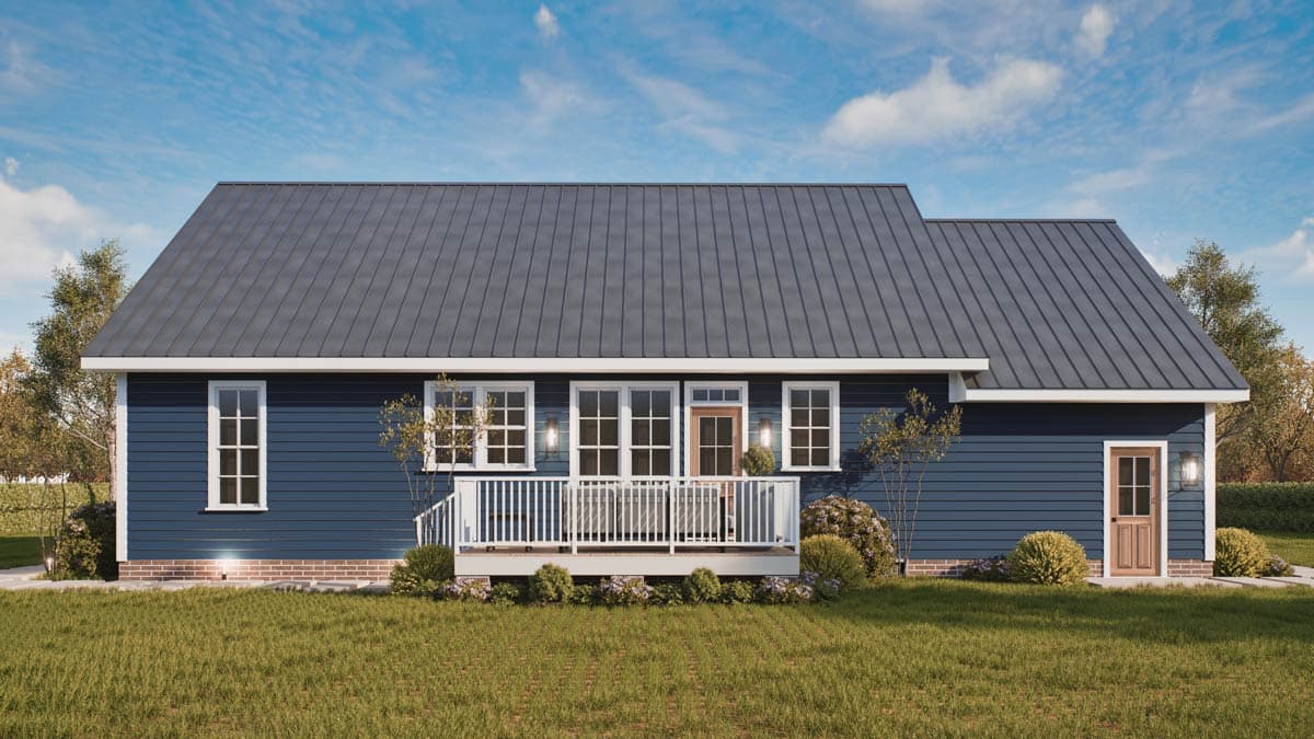 Plan 25936GE: Welcoming 3-Bedroom Country House Plan with Main Level Master - Image #10 - Cottage, Country