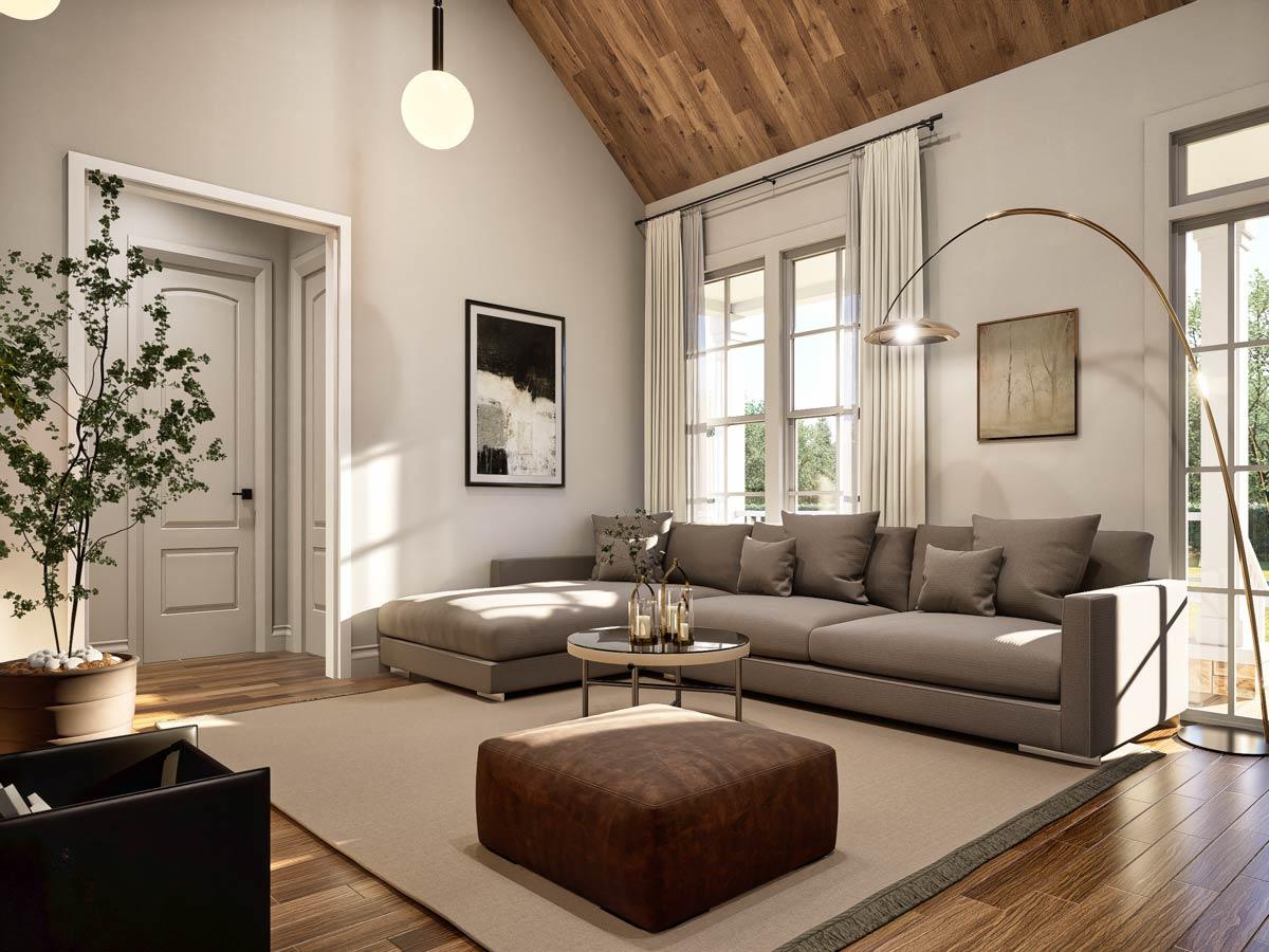 Plan 25936GE: Welcoming 3-Bedroom Country House Plan with Main Level Master - Image #14 - Cottage, Country