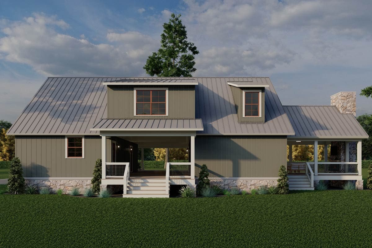 Plan 70935MK: Coastal Low Country House Plan with Grand Porches and First-Floor Master Suite - Image #10 - Coastal, Low Country, Ranch, Southern