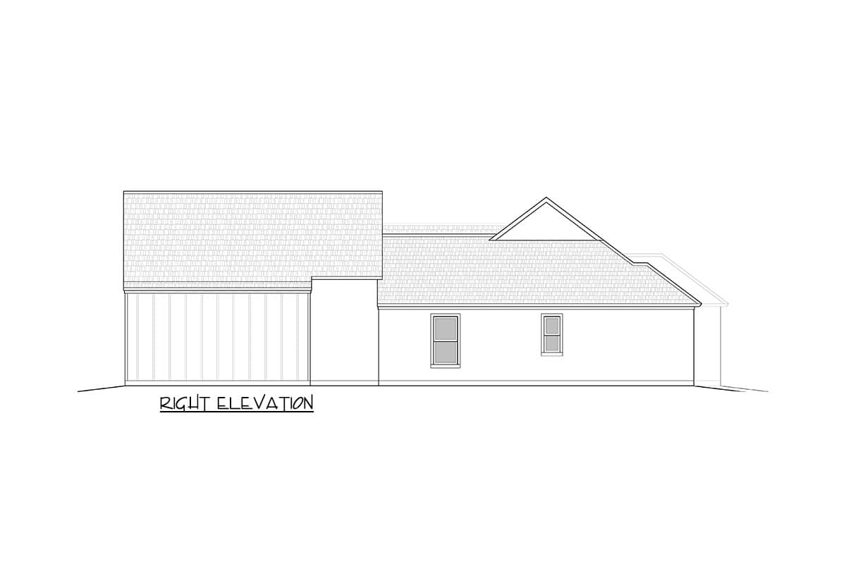 Plan 125010LEW: Elegant 3-Bed Modern Farmhouse House Plan with Master on Main and Bonus Room - Image #12 - Country, Craftsman, Modern Farmhouse