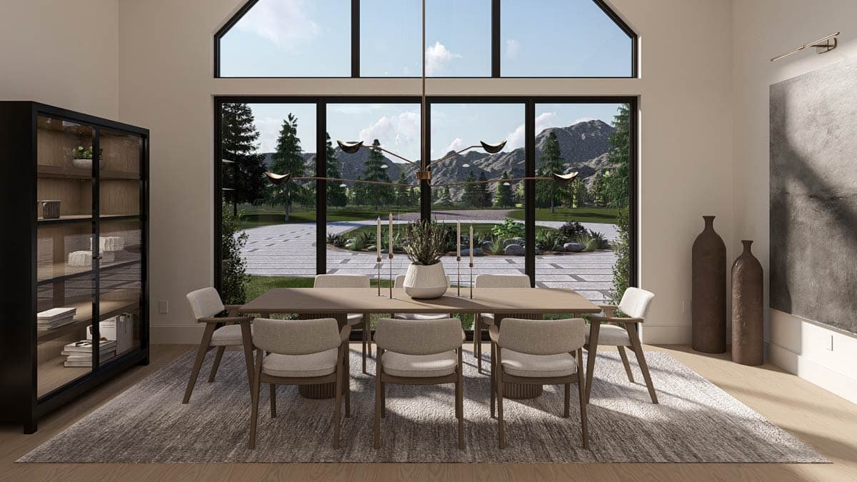 Plan 623572DJ: Modern Scandinavian 3-Bedroom House Plan with Expansive Porches and 3-Car Garage - Image #17 - Contemporary, Scandinavian