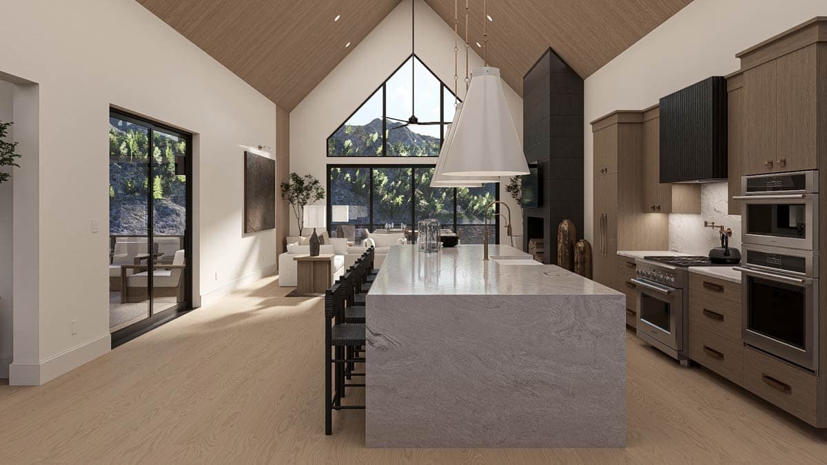 Plan 623572DJ: Modern Scandinavian 3-Bedroom House Plan with Expansive Porches and 3-Car Garage - Image #19 - Contemporary, Scandinavian