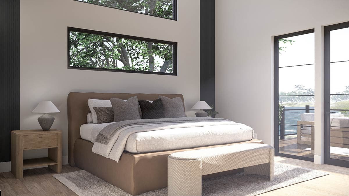 Plan 623573DJ: Modern Scandinavian House Plan with Expansive Porch and Optional Walkout - Image #14 - Contemporary, Scandinavian