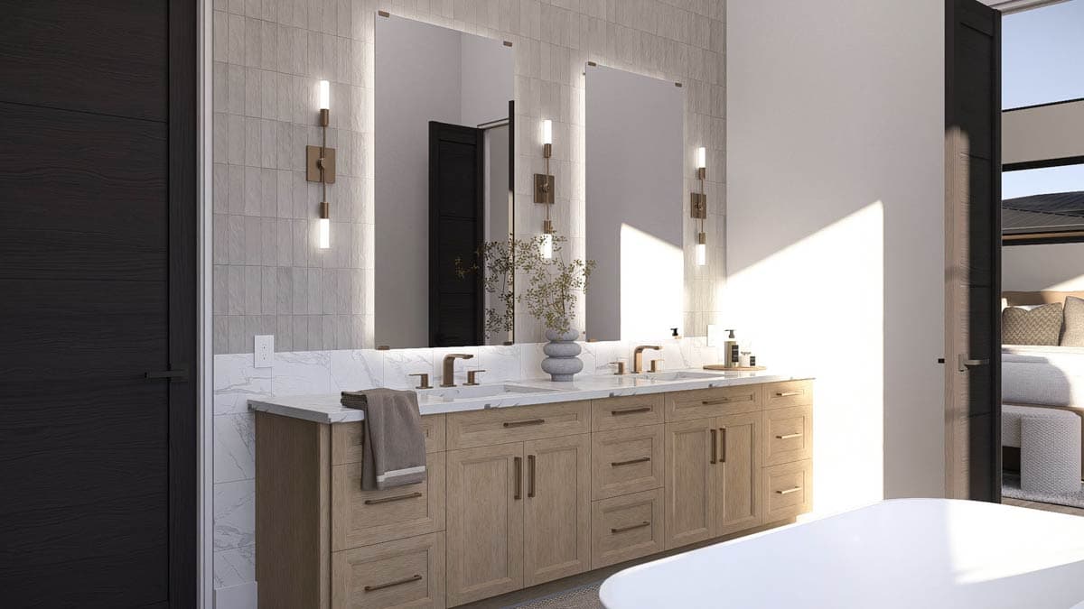 Plan 623573DJ: Modern Scandinavian House Plan with Expansive Porch and Optional Walkout - Image #20 - Contemporary, Scandinavian